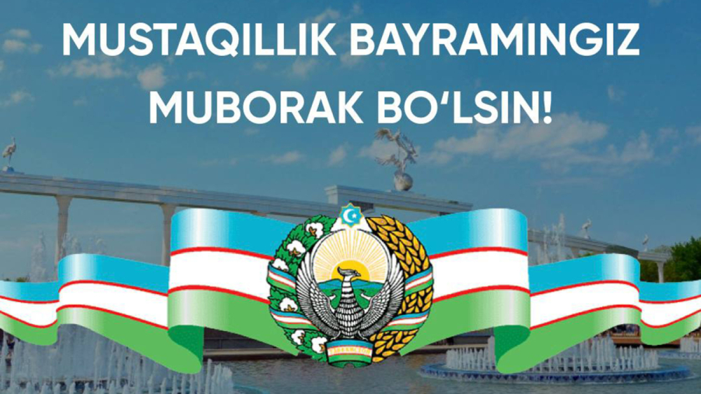 "Özbekistan'ın 33. yılı kutlu olsun"